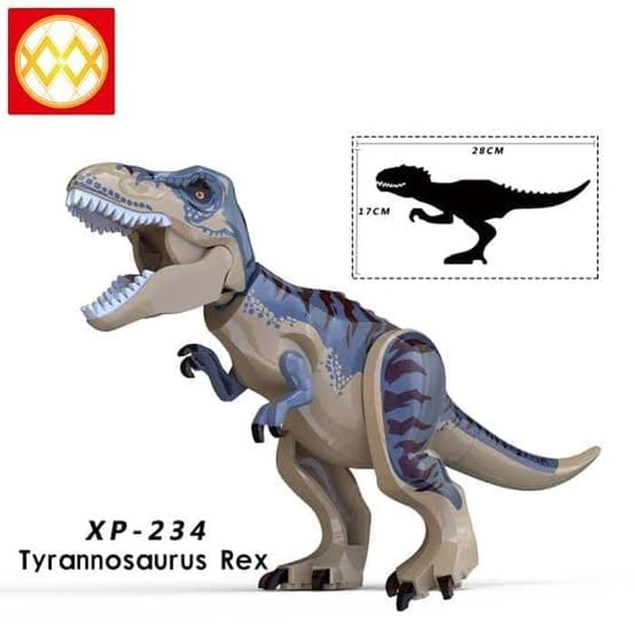 ITN002 Brick lego  Dinosaurus  World Jurrassic Dino Besar  