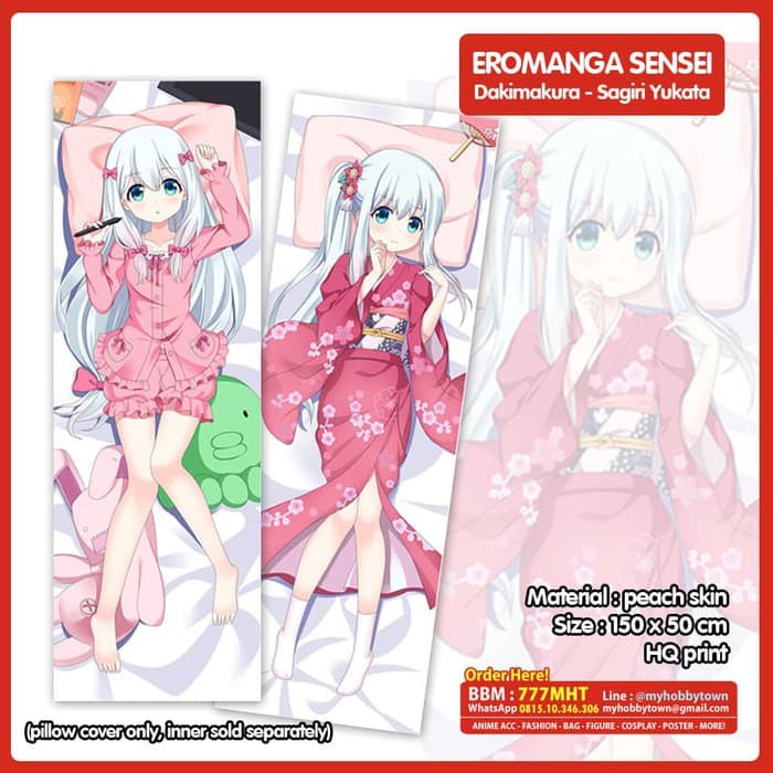 Sarung Bantal Anime Dakimakura Eromanga Sensei : Sagiri Izumi Yukata