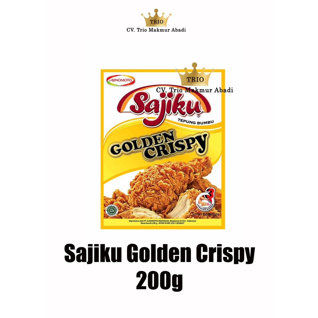 

Sajiku golden Crispy 200g