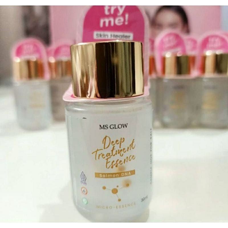 MS GLOW DEEP TREATMENT ESSENCE SALMON DNA MINI-DTE SALMON MINI ORIGINAL MS GLOW