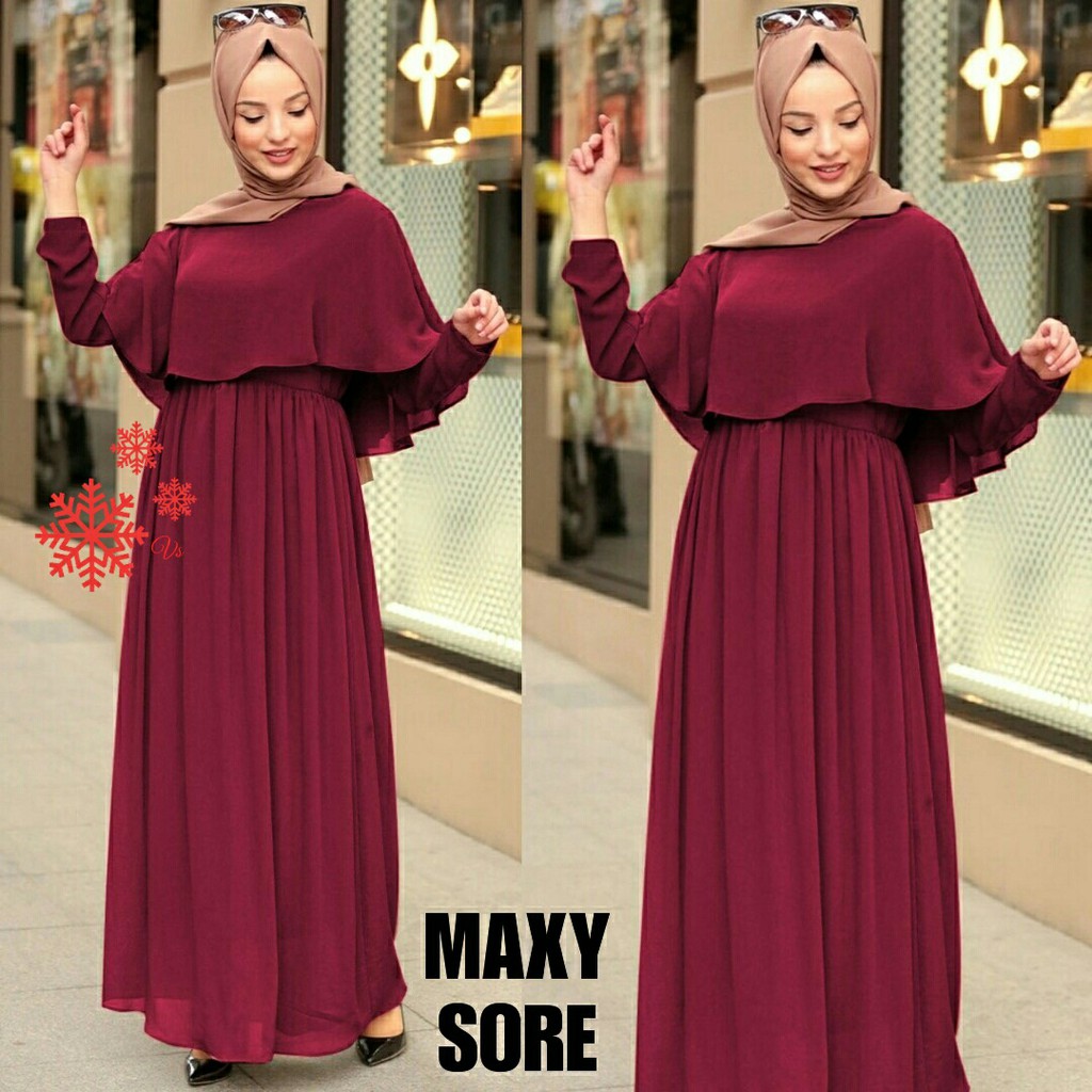 Dress Sorra - Dress Muslim Wanita - Gamis Muslim