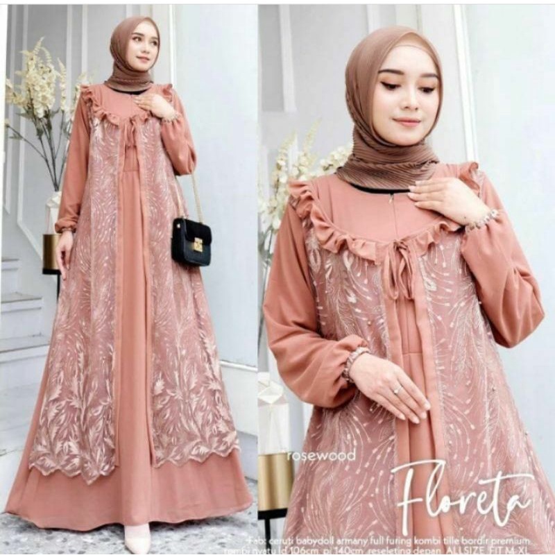 FLORETA MAXY/DRESS BRUKAT KEKINIAN