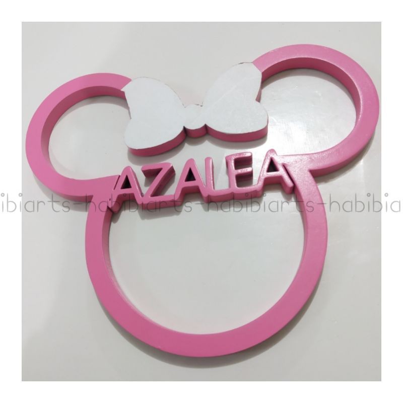 Custom Baby Name Sign / Kado Nama Bayi / Hiasan Dinding / Wall Decor