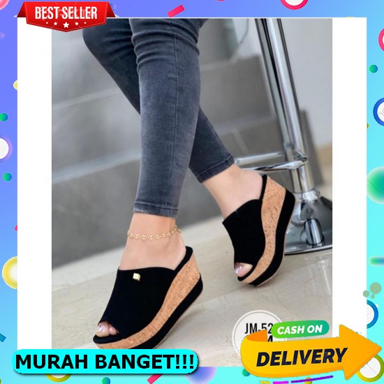 Sofiya Original 100% Import A7988 37-Sendal Jepit Wedges Wanita Import Termurah Terlaris Terbaru Sep