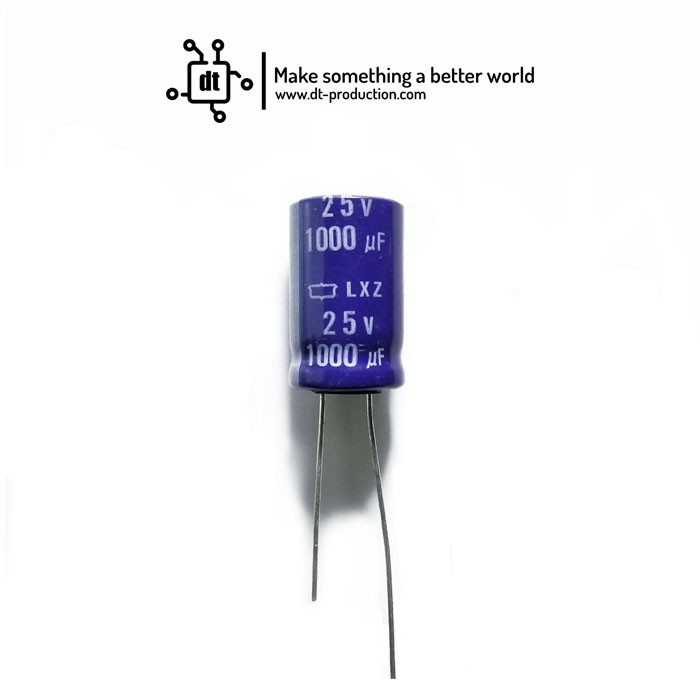 Kapasitor 1000uF 25v Elco/Elektrolit Capasitor LXZ