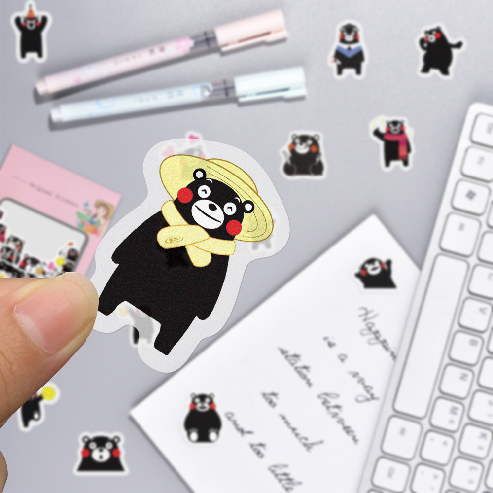 Kumamoto bear hand account stickers and paper stickers diary stickers decoration atlas diary 40 sheets