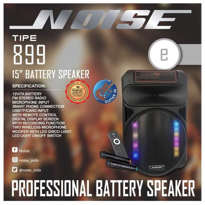 Speaker Wireless Bluetooth NOISE 899 E Speaker Portable 15 Inch