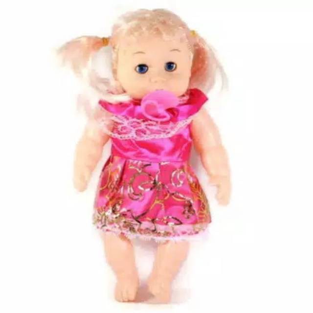 Boneka Bayi Nangis Dot / Mainan Boneka Anak Cewek / Boneka My Baby Nangis Dot