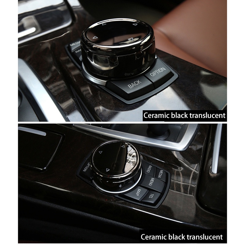 Stiker Cover Tombol Multimedia Mobil Untuk BMW F10 F18 F07 F20 F21 F06 F12 F30 F01 F02 F25 F26