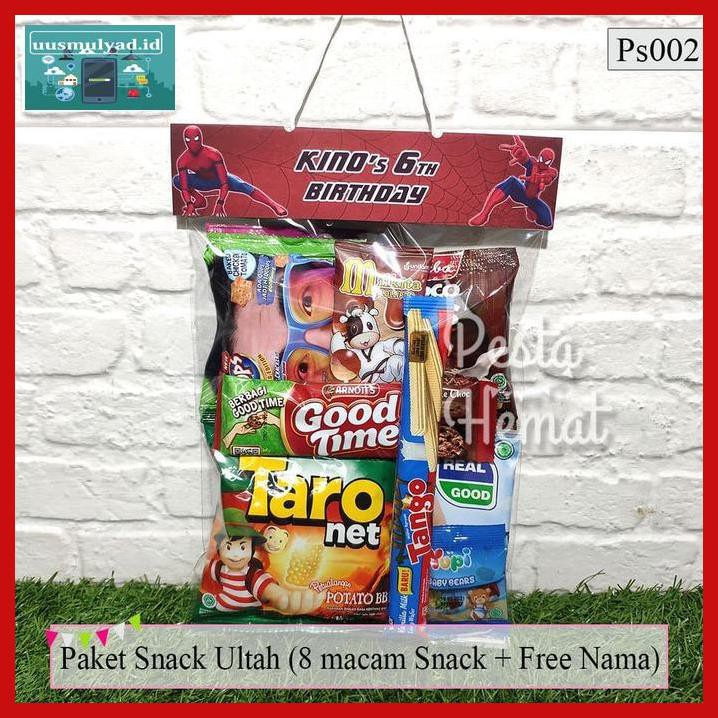 

Gt7Fher- Paket Snack Ulang Tahun Anak / Bingkisan / Goodie Bag / Snack Ultah F68Fgio-