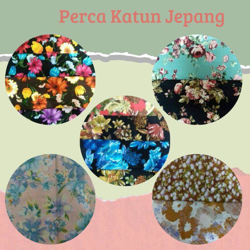Perca KAIN KATUN JEPANG