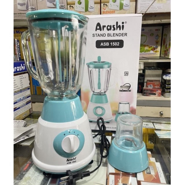 PROMO!!! Blender Arashi Stand Blender ASB 1502 Kaca