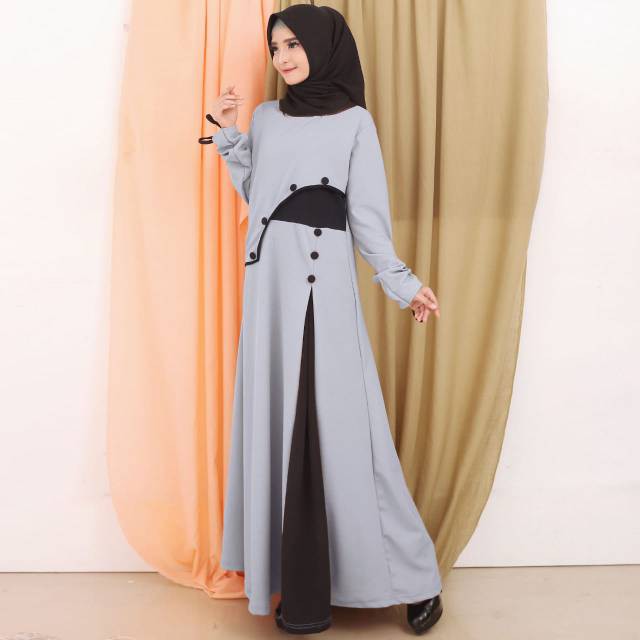 Gamis muslim INAYA MAXY DRESS Panjang