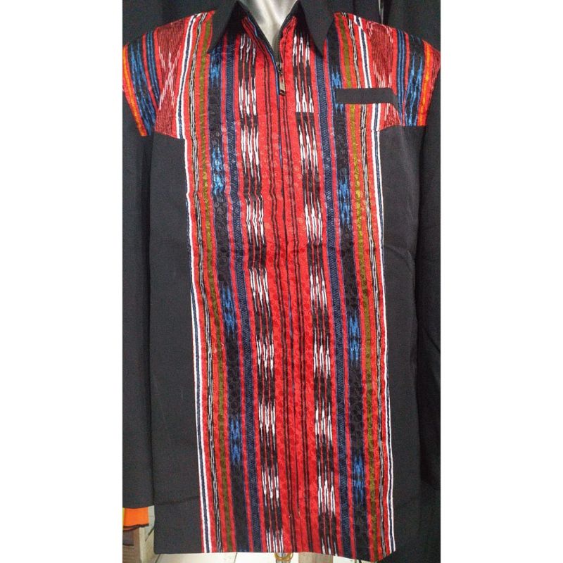 Jas Jaket motif Ulos Sumatera / Jas jaket ulos / Jas Jaket tenun sumatera