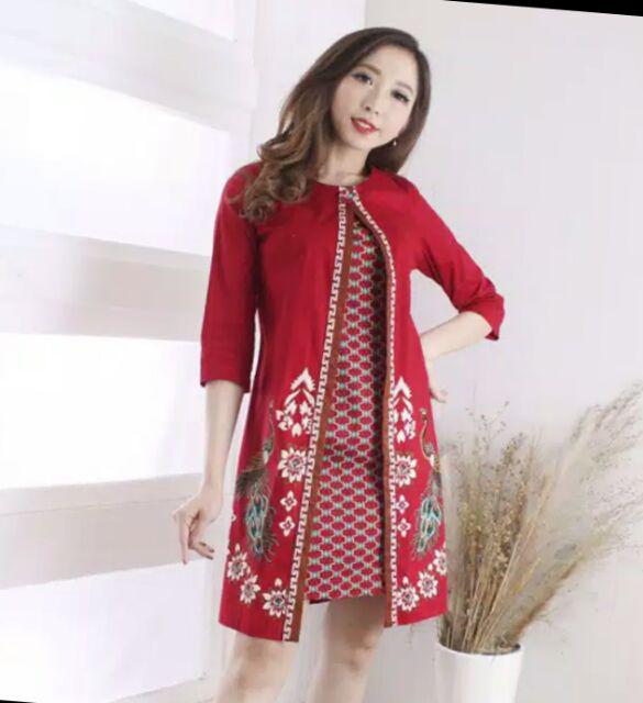 Kemeja Batik Pria 113 Awe / Kemeja Batik Pria Lengan Pendek