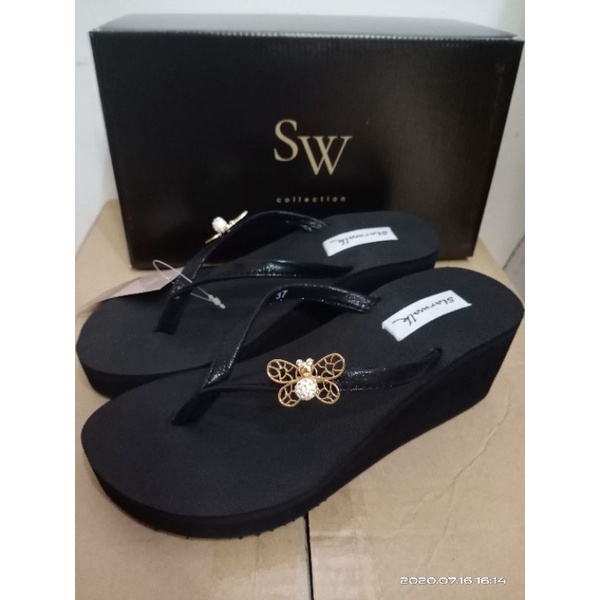 Sendal wedges starwalk jasmine asli original promo