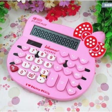

Kalkulator Hello kitty Kalkulator kartun calculator Hello kitty KT3399 Lc