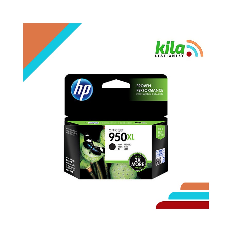Tinta HP 950 XL Black = HP Officejet Pro 8100, 8600 plus, 8600