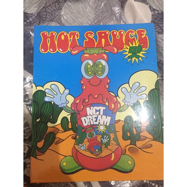 [BOOKED] Binder NCT Dream Hot Sauce Official MD