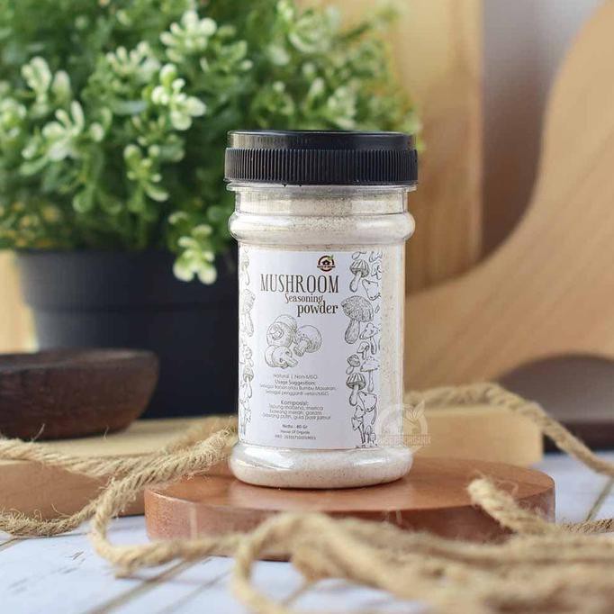

Natural Mushroom Seasoning Powder ( Kaldu Jamur ) 80 Gr BIG SALE