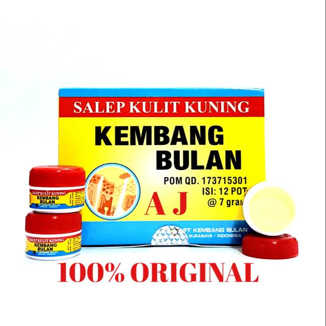 Salep Kulit Kuning Kembang Bulan / Salep Kapsida 7gr