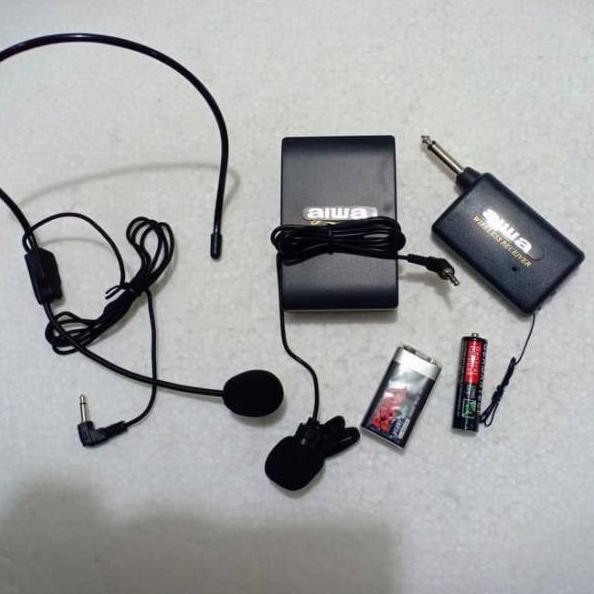♣ Mic jepit wireless clip on  / microphone wireless ceramah pidato / mic microfon jepit dibaju ❂