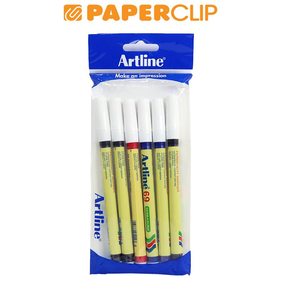 

PAKET MARKER ARTLINE EK-69 5+1 MIX WARNA