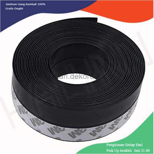 TD-DDG KALYNN Lakban Rubber Flex Door Seal Strip Bottom Seal 5M - EACC25