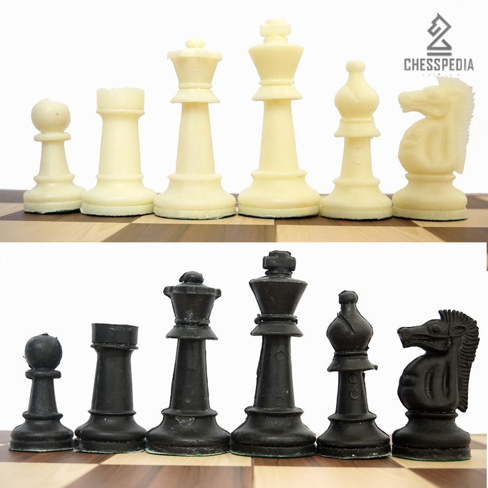 Chesspedia Bidak Catur Plastik Standar Percasi