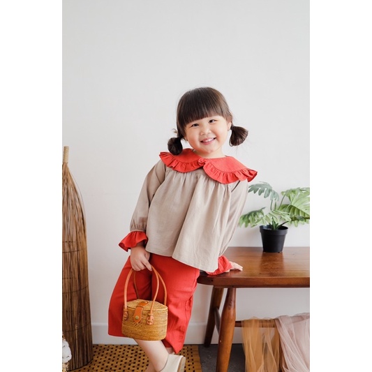 LITTLECAIM - kyrel set | baju anak perempuan