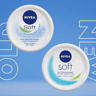 Jual SKINCARE PELEMBAB /MOISTURIZER WAJAH & TUBUH NIVEA SOFT CREME JAR