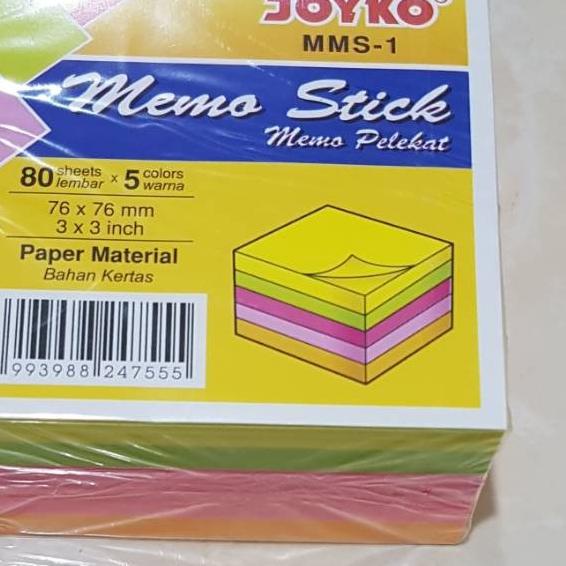 

Terlaris Sticky Notes MMS-1 Joyko ダ