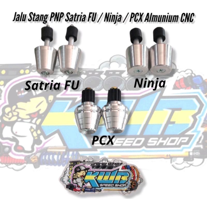 Jalu stang satria fu Jalu stang ninja Jalu bandul stang satria ninja Aluminium