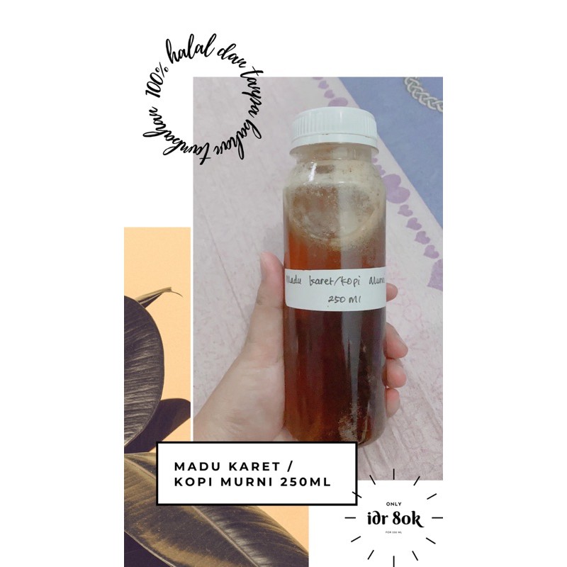 

Madu Karet Murni 250 ml