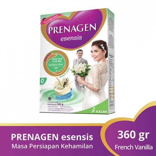 Prenagen Esensis Susu Promil Persiapan Kehamilan 360gr Rasa Coklat dan Vanila untuk program hamil