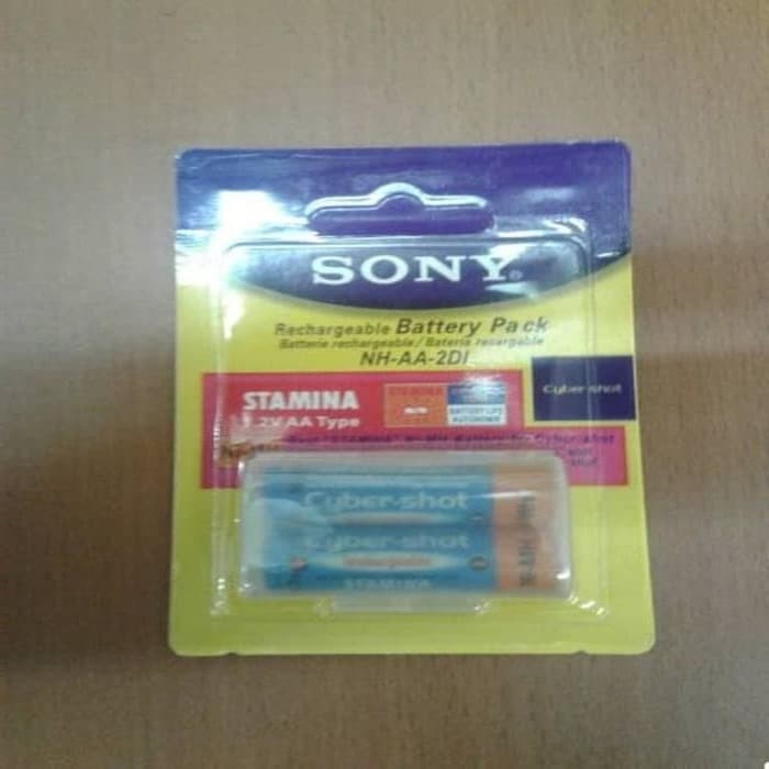 Batre Sony Stamina ukuran A2/AA Batre recharge Sony Cyber SHOT