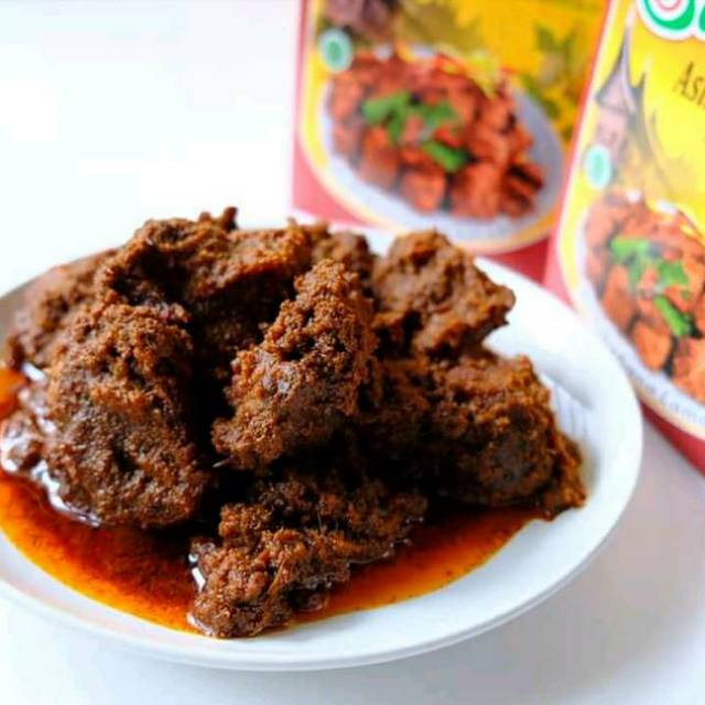 

Rendang Asli Solok Makanan Siap Saji Isi 5-6 Potong