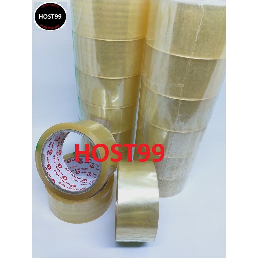 

LAKBAN BENING 2INCH LENGKET KUAT SOLASI SELOTIP 2 CLEAR 60 YARD UP