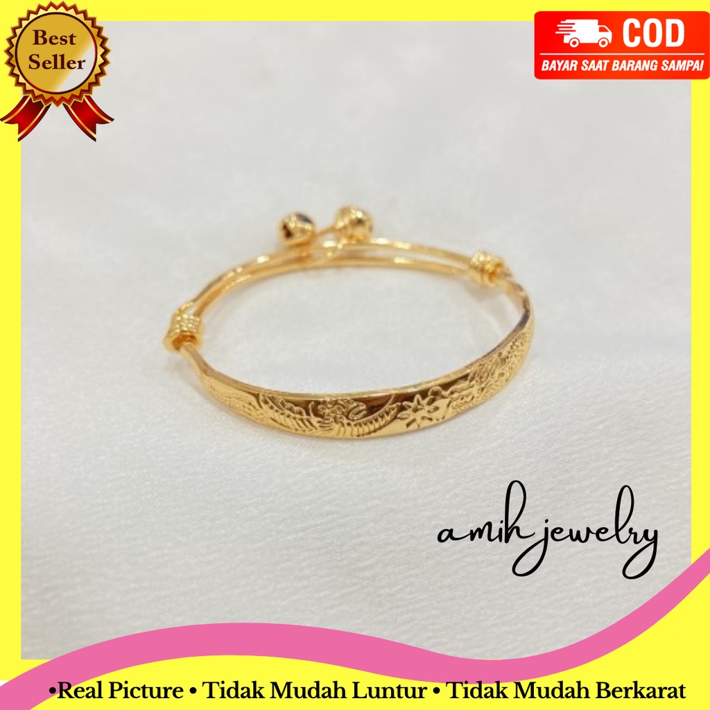 Gelang Tangan Wanita Gelang Bayi Gelang Emas Gelang Tangan Wanita Gelang Emas GLE 72