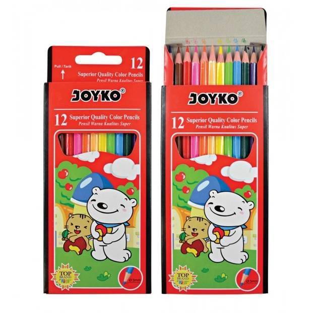 

cE9Code Pensil Warna Joyko Panjang 12 Warna(A2S9) (terupdate)
