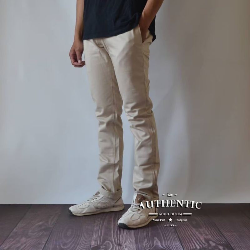 Celana Chinos Original Premium Bahan cotton twill Stretch