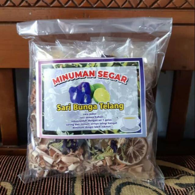 

Wedhang Rempah Sari Bunga Telang