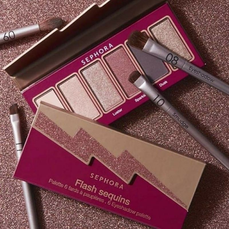 Sephora Flash sequins 6 eyeshadow palette