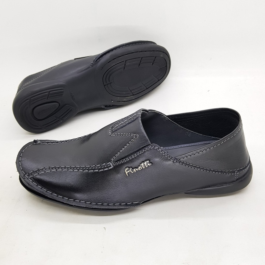 Sepatu kulit premium (nappa) SI02 Finotti (ada 2 warna)