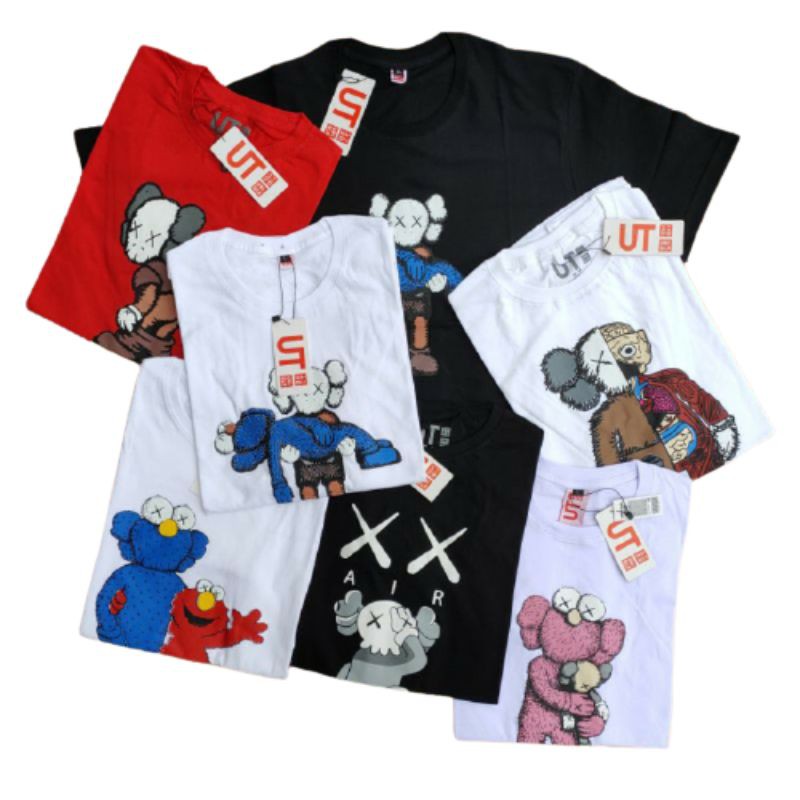 KAOS UNIQLO X KAWS FULL TAG AND LABEL/OVERSIZE UNIQLO