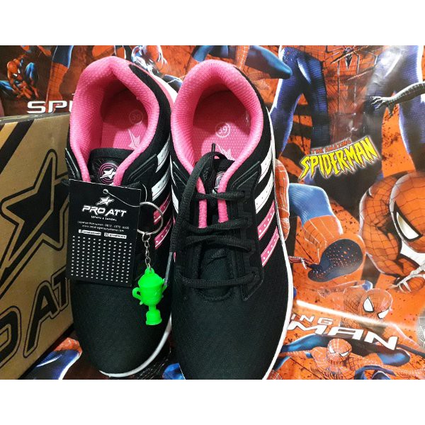 sepatu sport wanita PRO ATT HITAM