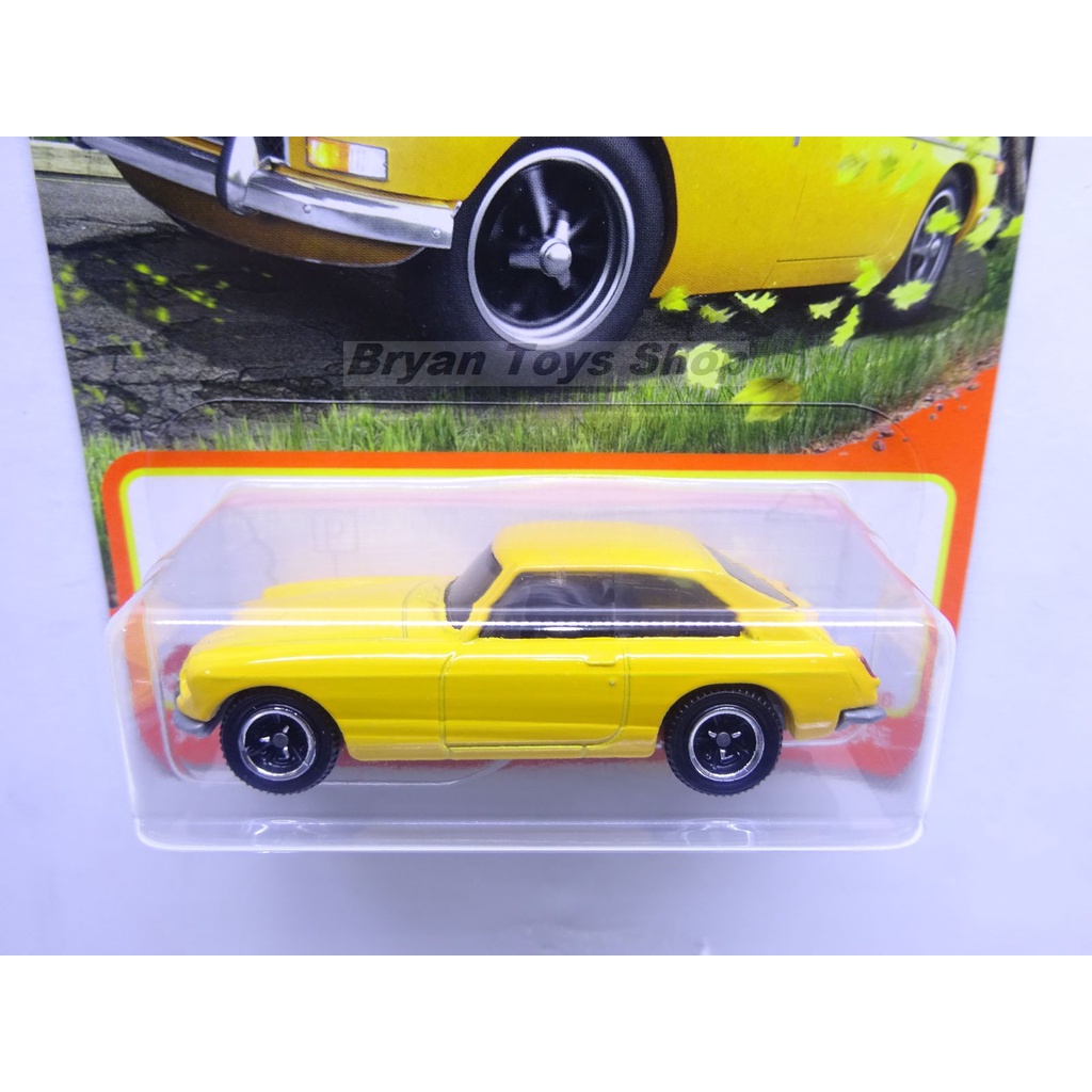 Matchbox 1971 MGB GT Coupe Kuning