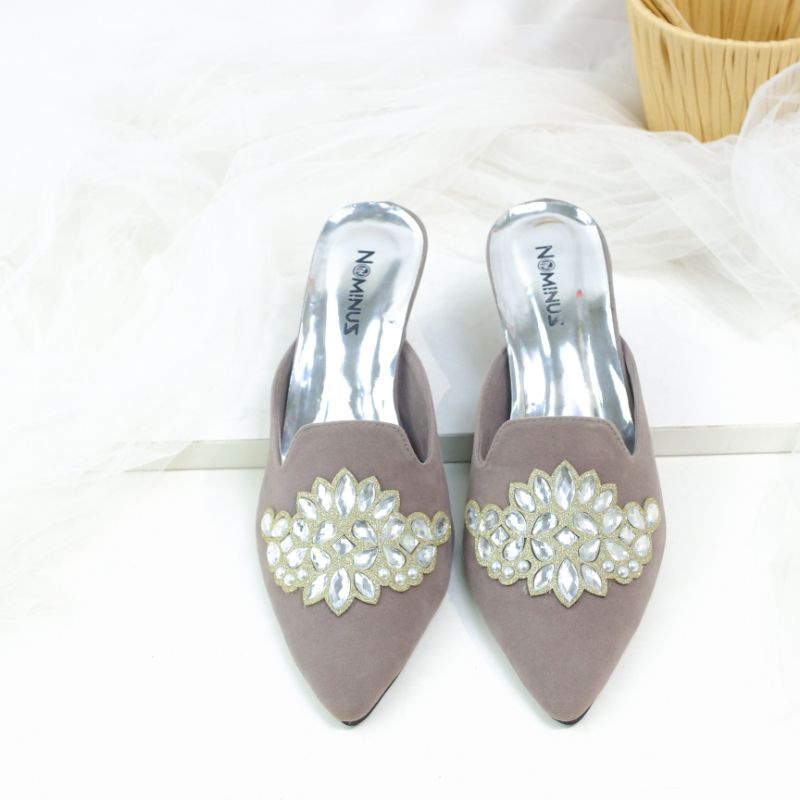 FLASH SALE 7.7 Heels Wedding Slop Diamond SP 13