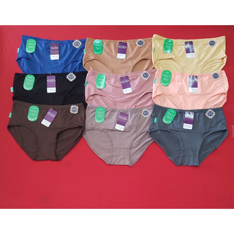 SOREX 3pcs CD Celana Dalam Wanita 1239 Original Murah Pakaian Dalam Wanita
