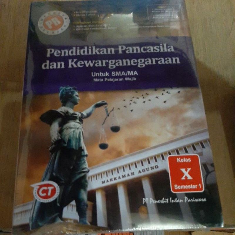 Buku PR kelas 10/ X /SMA/MA semester 1 K13-PKN